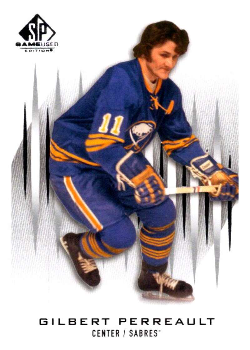 2013-14 Upper Deck SP Game Used #87 Gilbert Perreault Buffalo Sabres V93000 Image 1