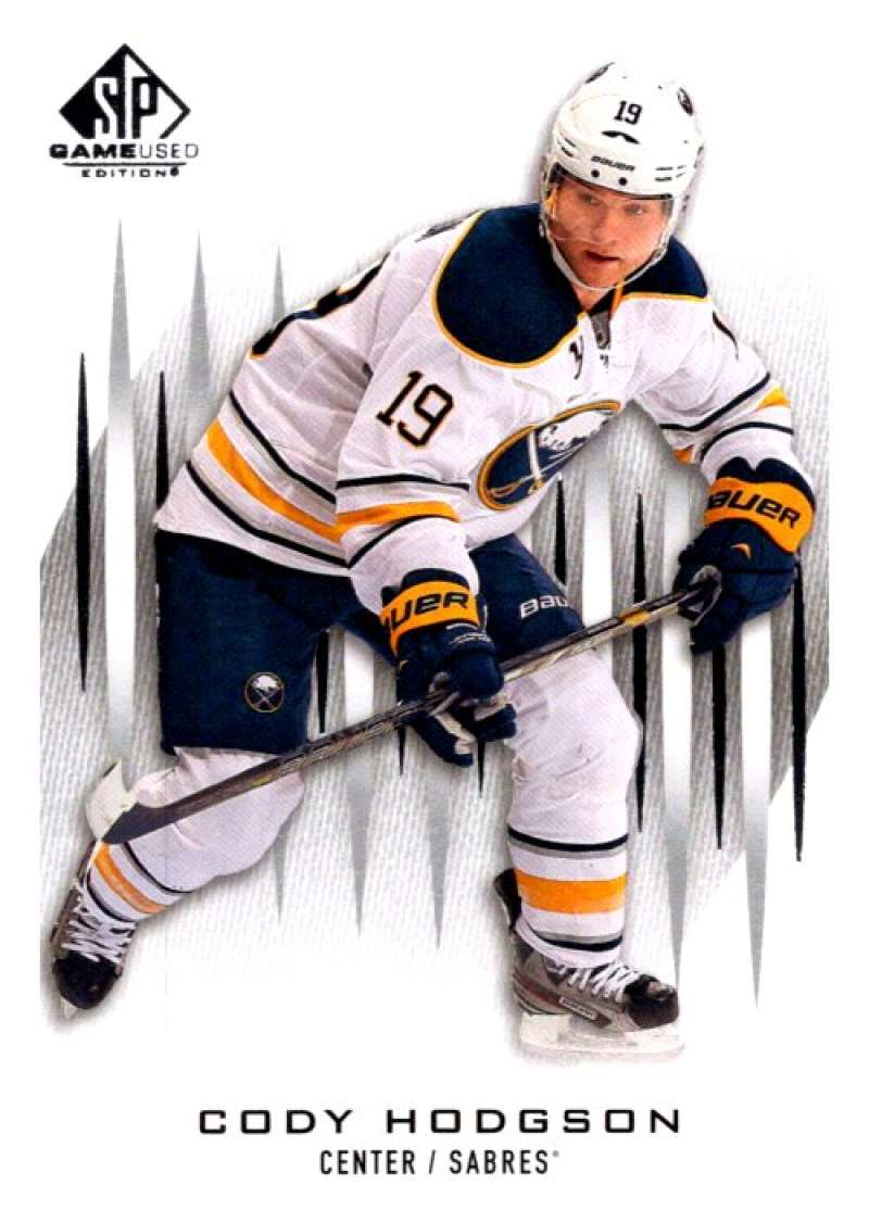2013-14 Upper Deck SP Game Used #88 Cody Hodgson Buffalo Sabres V93001 Image 1