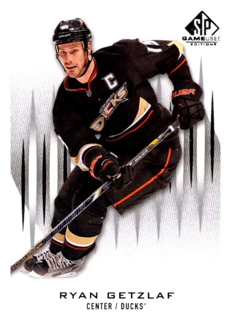 2013-14 Upper Deck SP Game Used #99 Ryan Getzlaf Anaheim Ducks V93008 Image 1