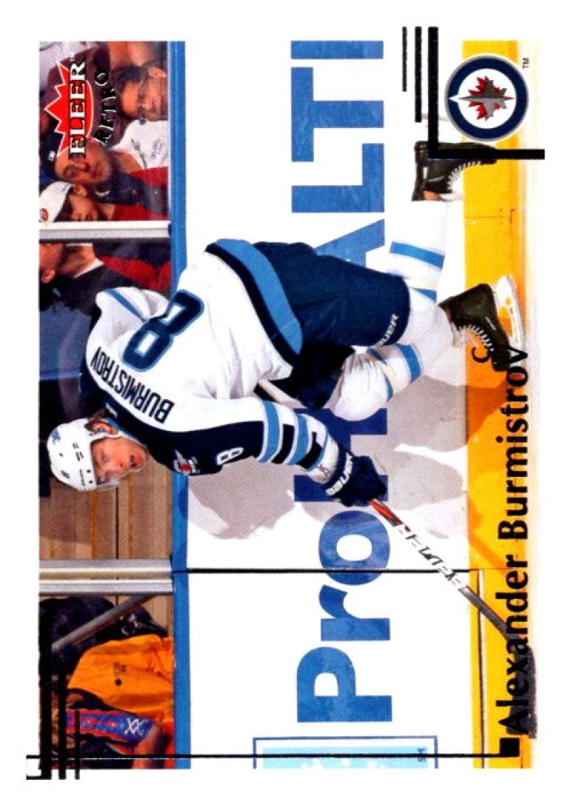 2012-13 Upper Deck Fleer Retro #3 Alexander Burmistrov Winnipeg Jets V93151 Image 1