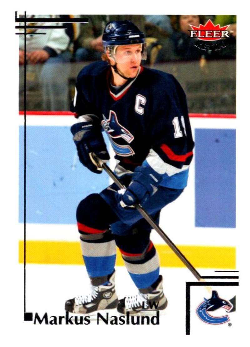 2012-13 Upper Deck Fleer Retro #9 Markus Naslund Vancouver Canucks V93161 Image 1