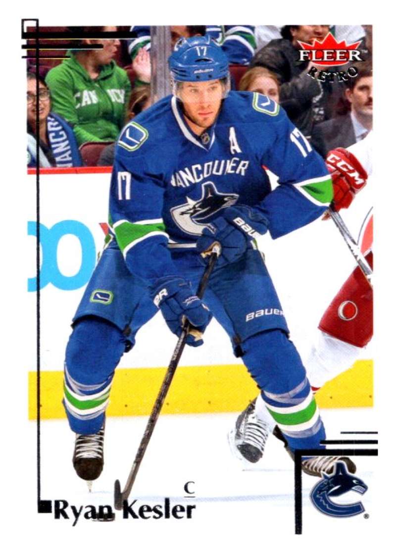 2012-13 Upper Deck Fleer Retro #10 Ryan Kesler Vancouver Canucks V93162 Image 1