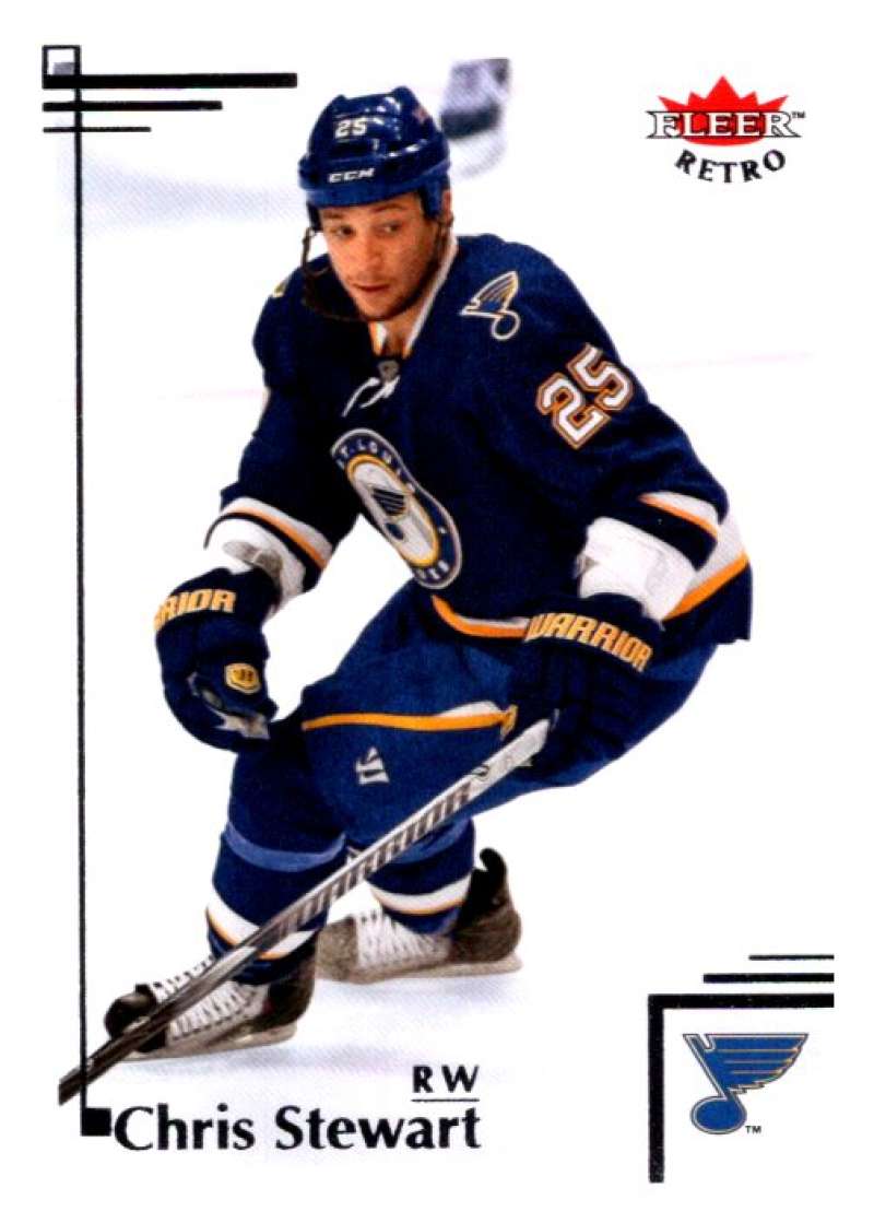 2012-13 Upper Deck Fleer Retro #20 Chris Stewart St. Louis Blues V93176 Image 1