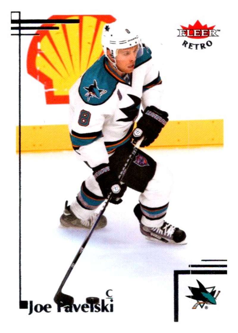 2012-13 Upper Deck Fleer Retro #22 Joe Pavelski San Jose Sharks V93179 Image 1