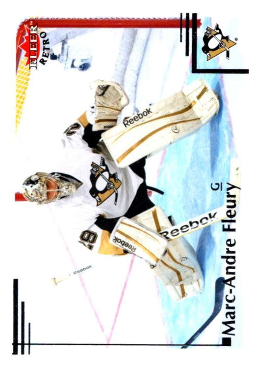 2012-13 Upper Deck Fleer Retro #26 Marc-Andre Fleury  Pittsburgh Penguins  V93187 Image 1