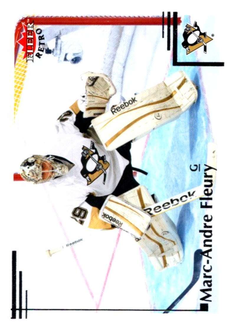 2012-13 Upper Deck Fleer Retro #26 Marc-Andre Fleury Pittsburgh Penguins V93188 Image 1