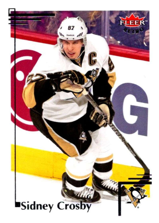 2012-13 Upper Deck Fleer Retro #28 Sidney Crosby  Pittsburgh Penguins  V93190 Image 1
