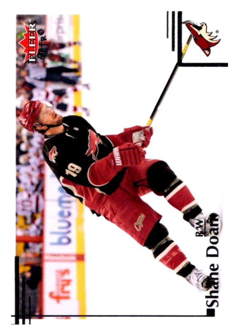 2012-13 Upper Deck Fleer Retro #29 Shane Doan Phoenix Coyotes V93192 Image 1
