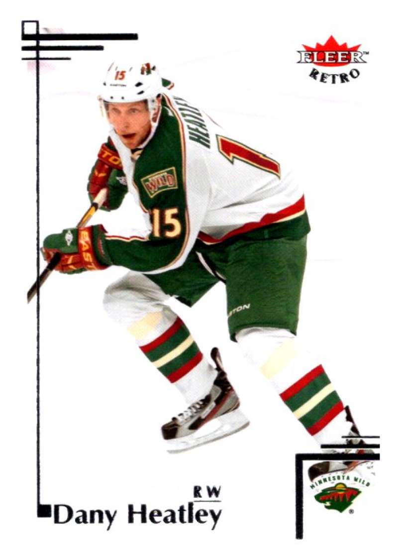 2012-13 Upper Deck Fleer Retro #52 Dany Heatley Minnesota Wild V93224 Image 1