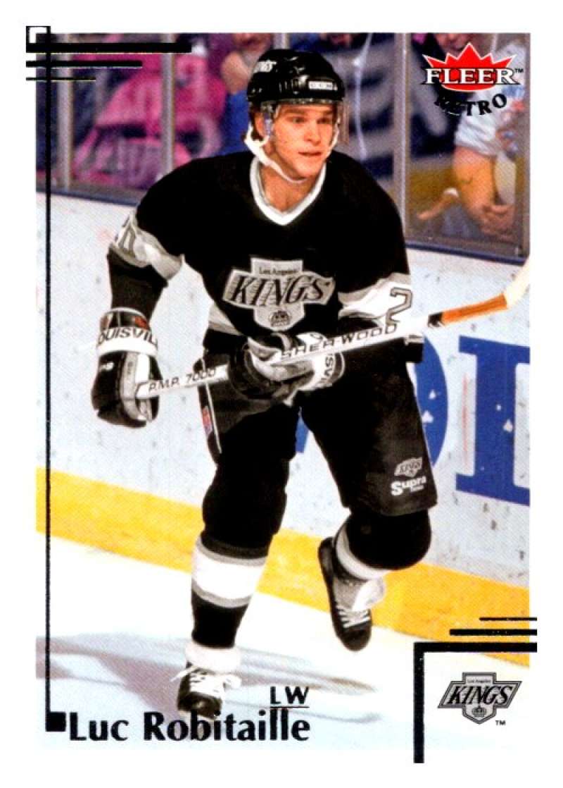 2012-13 Upper Deck Fleer Retro #57 Luc Robitaille Los Angeles Kings V93232 Image 1