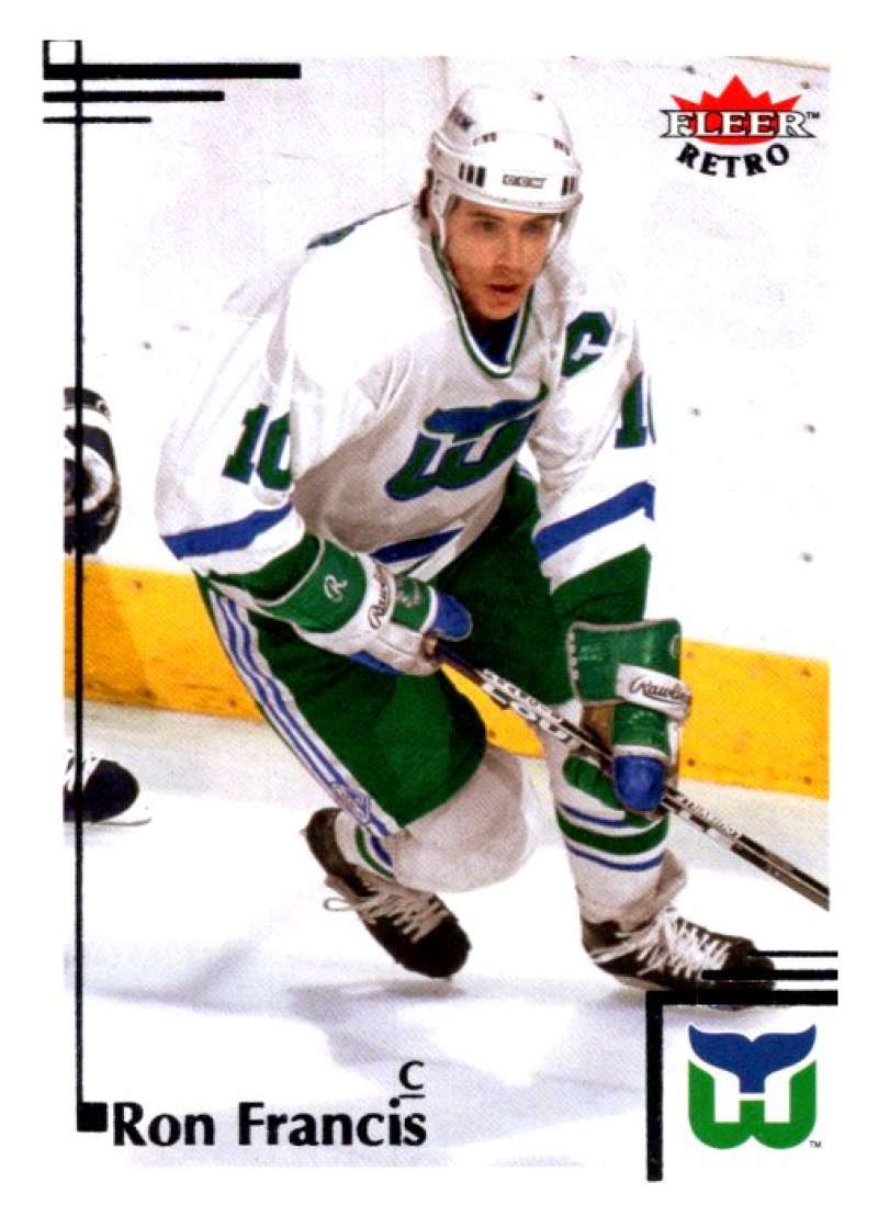2012-13 Upper Deck Fleer Retro #59 Ron Francis Hartford Whalers V93234 Image 1