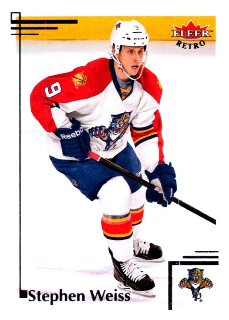 2012-13 Upper Deck Fleer Retro #60 Stephen Weiss Florida Panthers V93235 Image 1