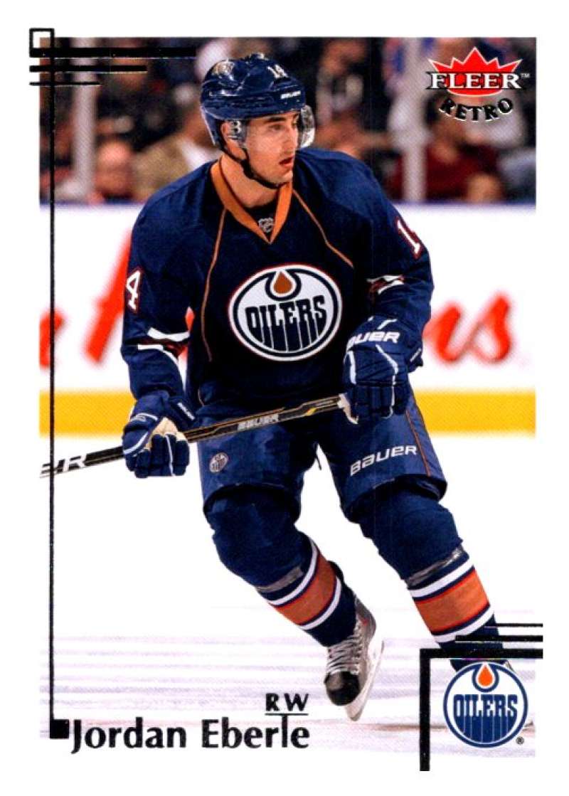 2012-13 Upper Deck Fleer Retro #63 Jordan Eberle Edmonton Oilers V93239 Image 1