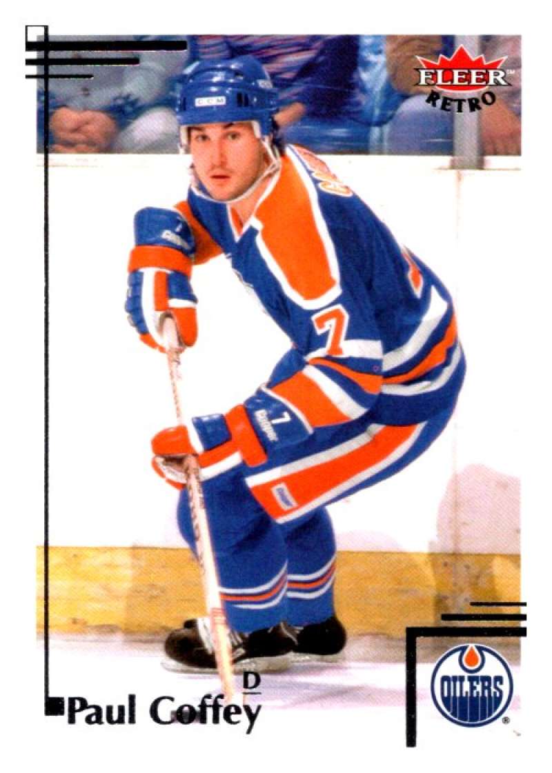 2012-13 Upper Deck Fleer Retro #65 Paul Coffey Edmonton Oilers V93241 Image 1