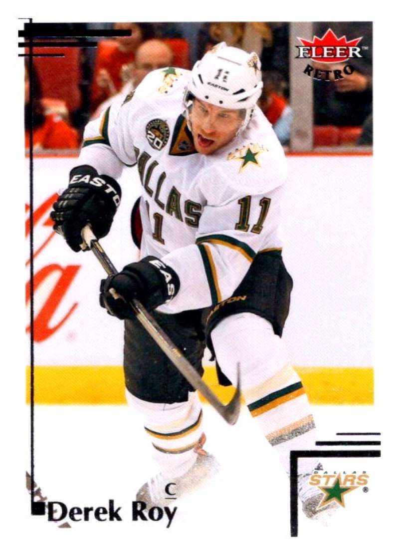 2012-13 Upper Deck Fleer Retro #72 Derek Roy Dallas Stars V93246 Image 1