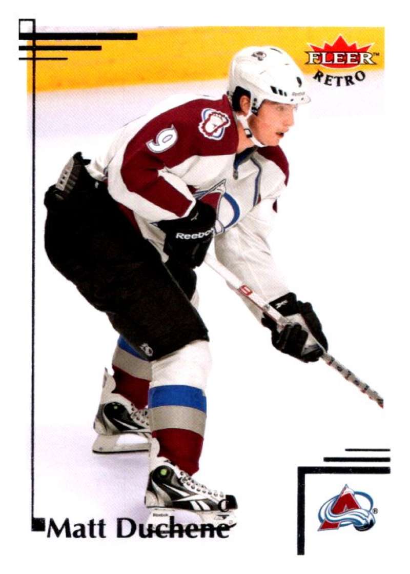 2012-13 Upper Deck Fleer Retro #76 Matt Duchene Colorado Avalanche V93248 Image 1