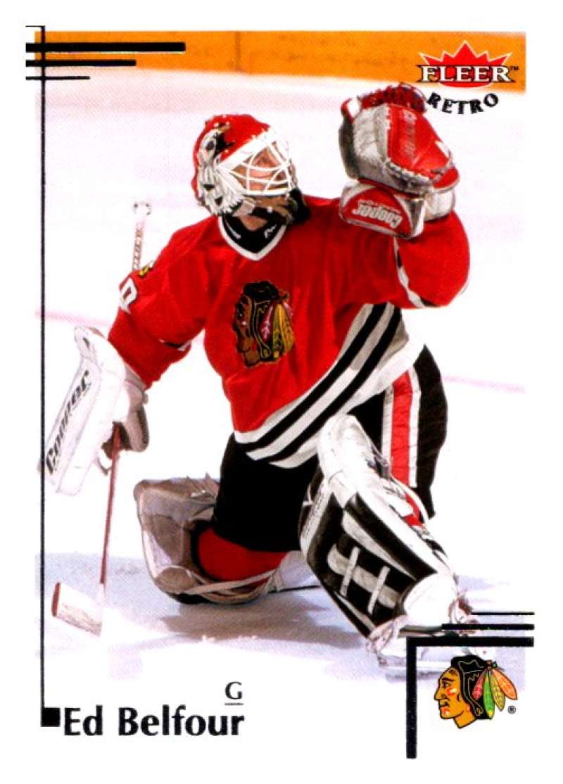 2012-13 Upper Deck Fleer Retro #80 Ed Belfour Chicago Blackhawks V93250 Image 1