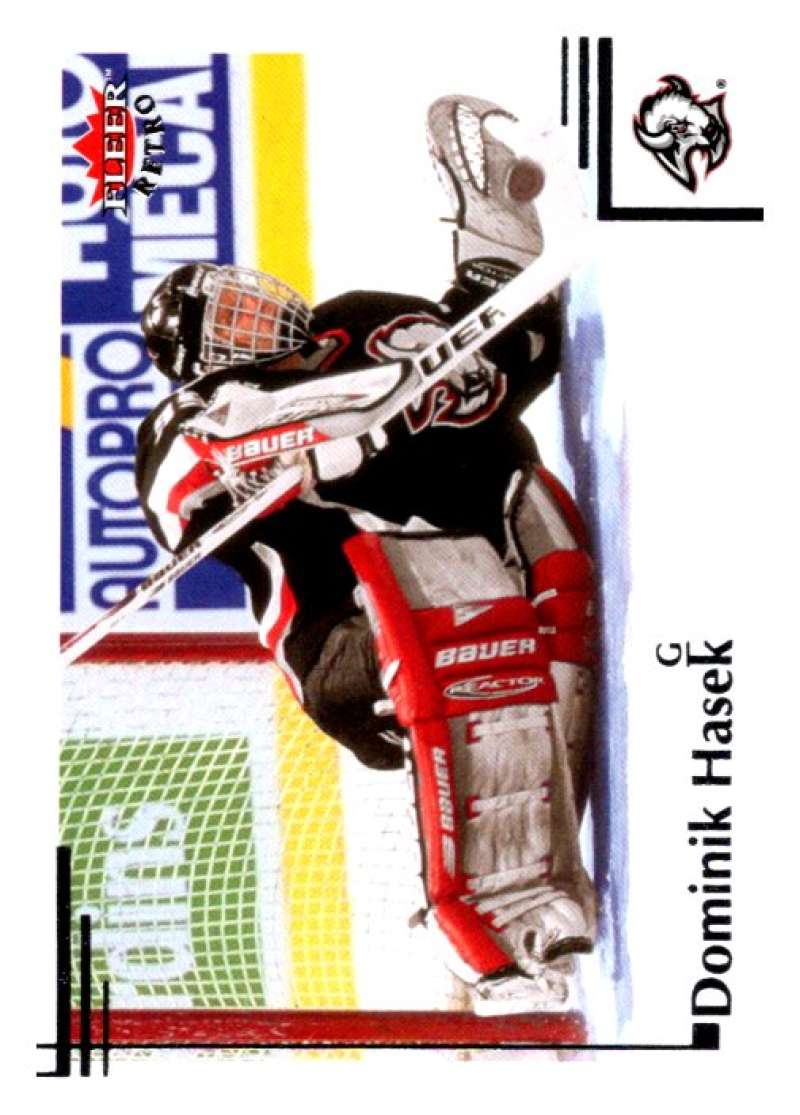 2012-13 Upper Deck Fleer Retro #88 Dominik Hasek Buffalo Sabres V93256 Image 1