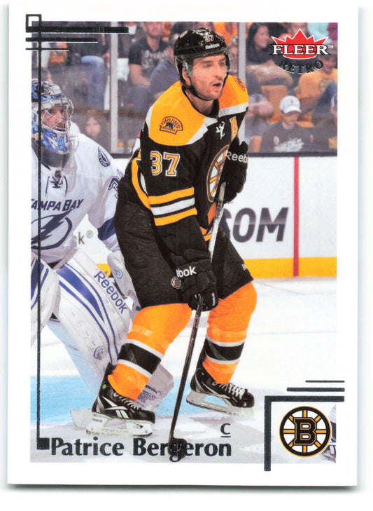 2012-13 Upper Deck Fleer Retro #93 Patrice Bergeron  Boston Bruins  V93259 Image 1