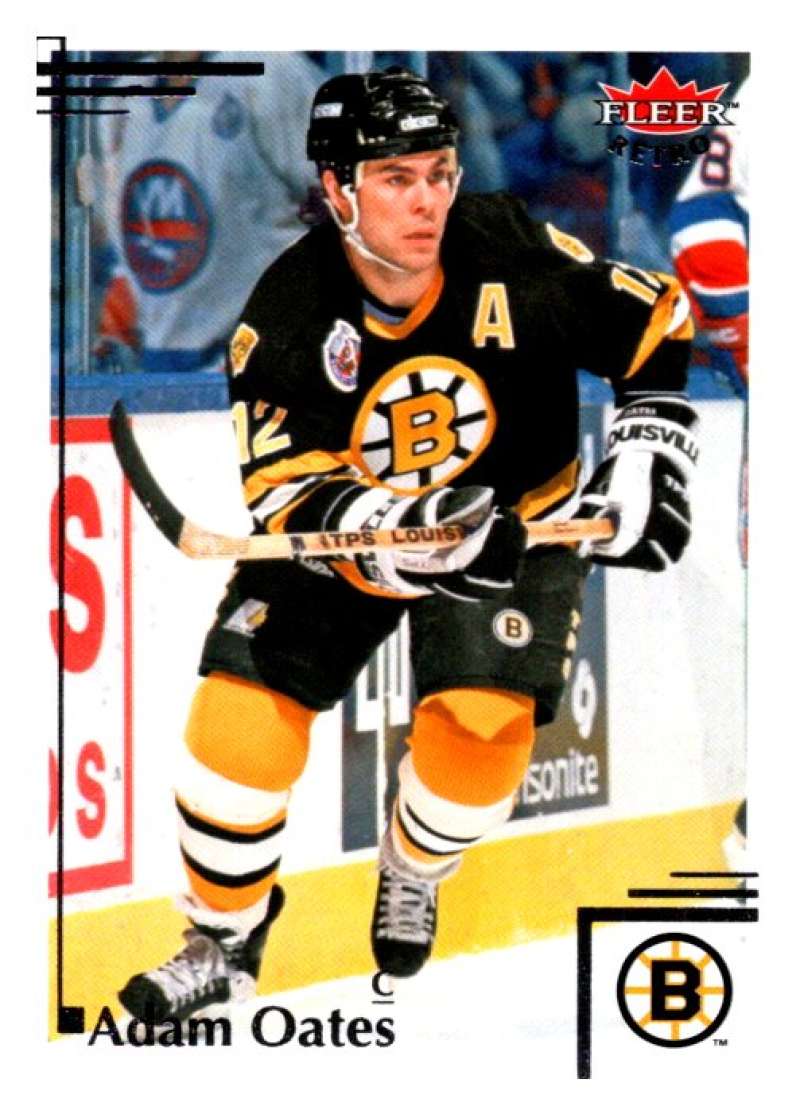 2012-13 Upper Deck Fleer Retro #96 Adam Oates Boston Bruins V93262 Image 1