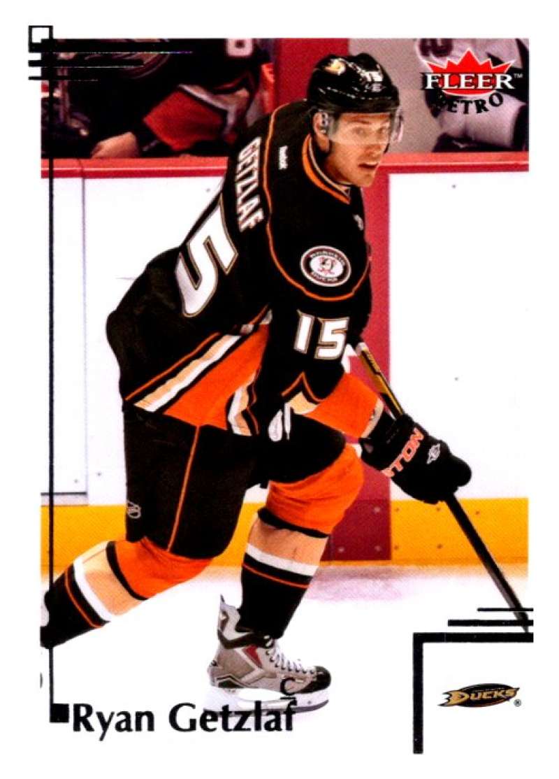 2012-13 Upper Deck Fleer Retro #98 Ryan Getzlaf Anaheim Ducks V93264 Image 1