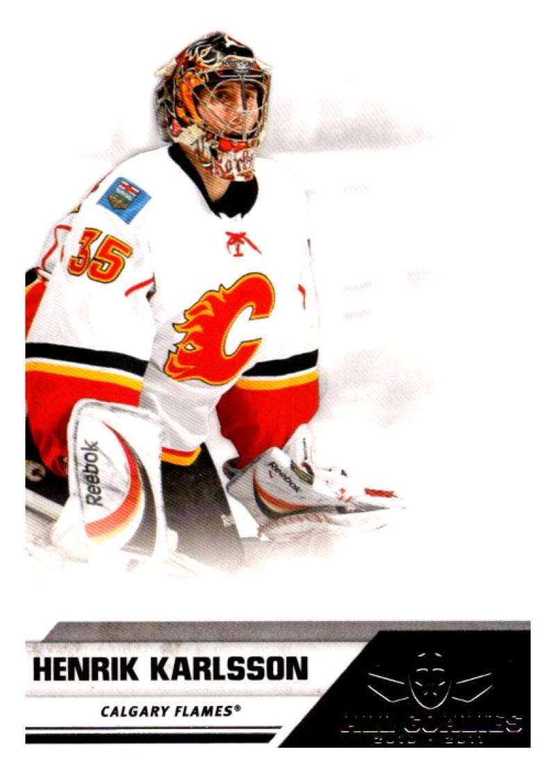 2010-11 Panini All-Goalies #14 Henrik Karlsson Calgary Flames V93019 Image 1