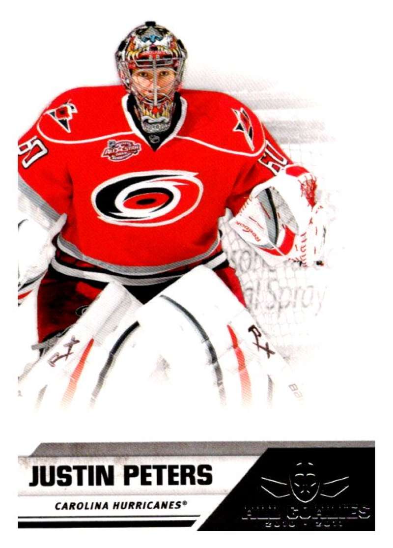 2010-11 Panini All-Goalies #16 Justin Peters Carolina Hurricanes V93021 Image 1
