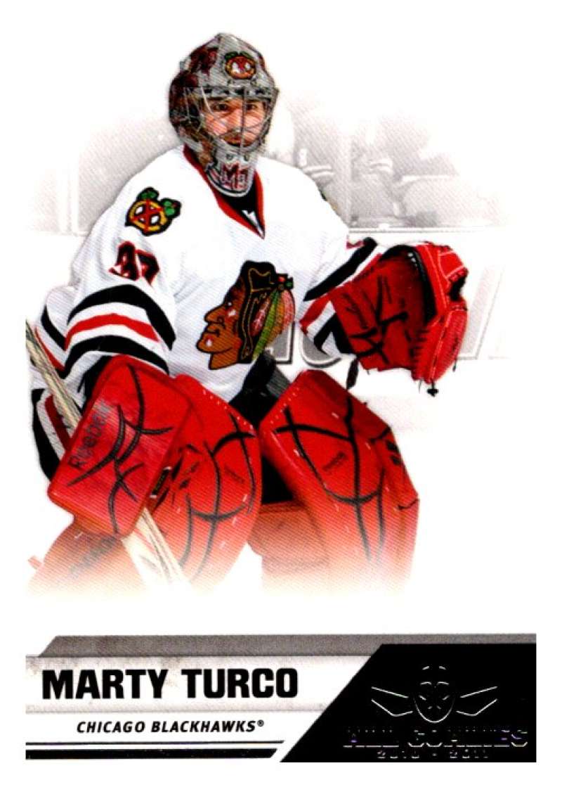 2010-11 Panini All-Goalies #18 Marty Turco Chicago Blackhawks V93023 Image 1