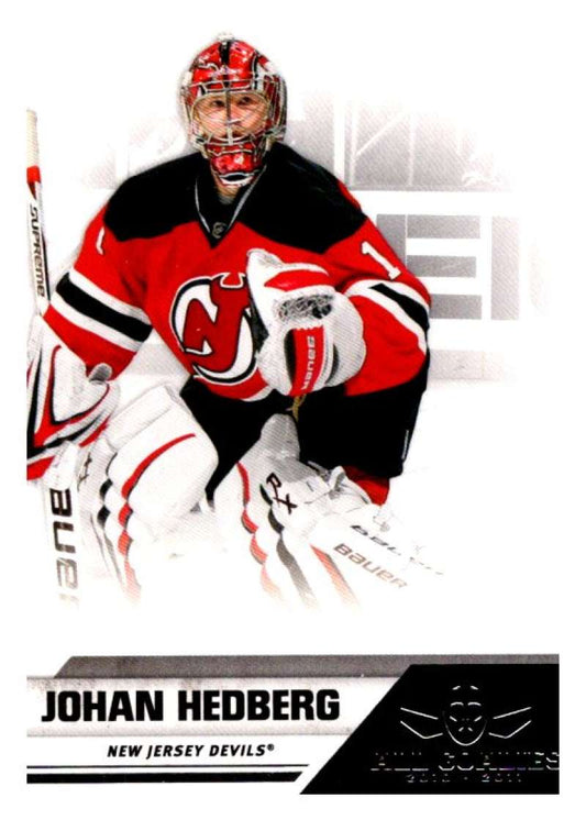 2010-11 Panini All-Goalies #49 Johan Hedberg  New Jersey Devils  V93044 Image 1