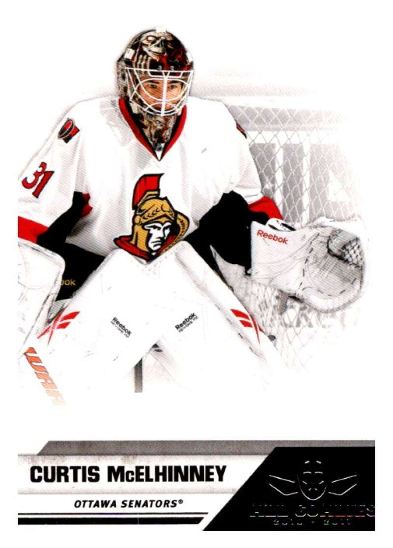 2010-11 Panini All-Goalies #62 Curtis McElhinney Ottawa Senators V93052 Image 1
