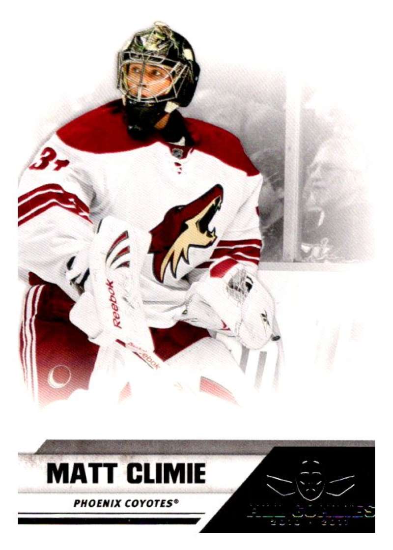 2010-11 Panini All-Goalies #68 Matt Climie Phoenix Coyotes V93057 Image 1