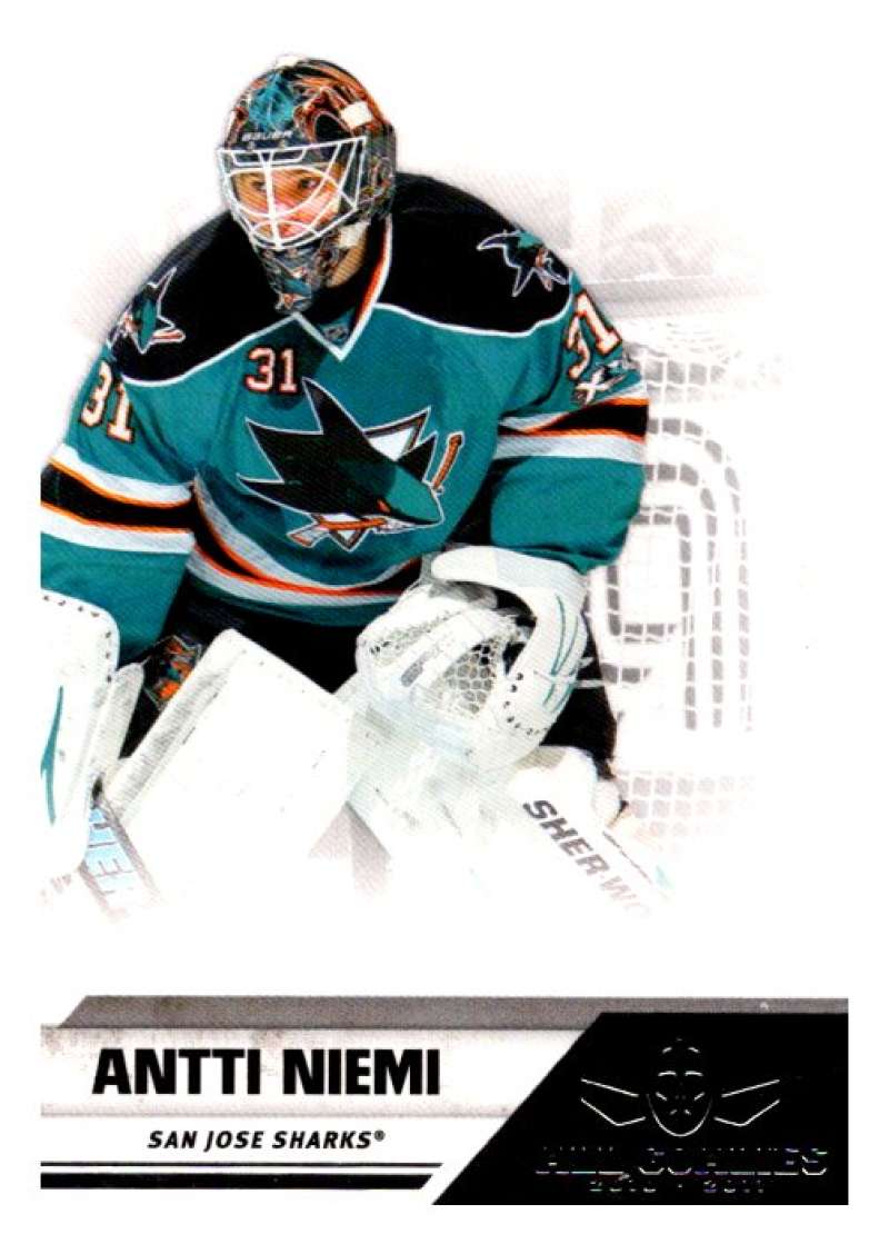 2010-11 Panini All-Goalies #72 Antti Niemi San Jose Sharks V93060 Image 1