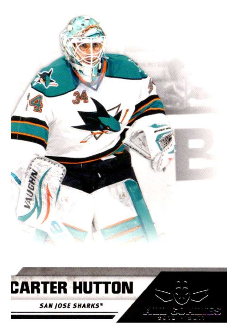 2010-11 Panini All-Goalies #75 Carter Hutton San Jose Sharks V93063 Image 1