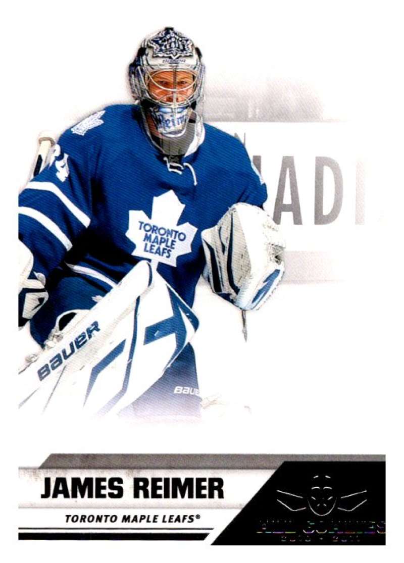 2010-11 Panini All-Goalies #82 James Reimer Toronto Maple Leafs V93069 Image 1