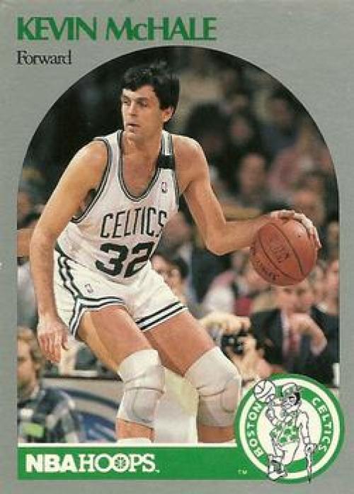 1990-91 Hopps Basketball #44 Kevin McHale Boston Celtics Image 1