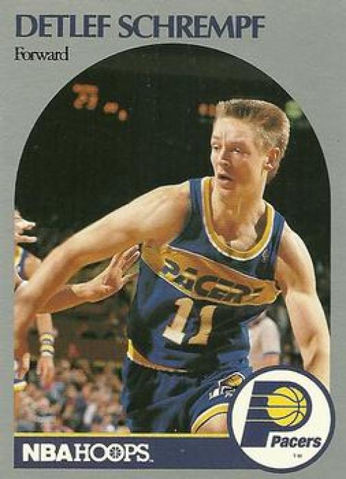 1990-91 Hopps Basketball #138 Detlef Schrempf  Indiana Pacers  Image 1