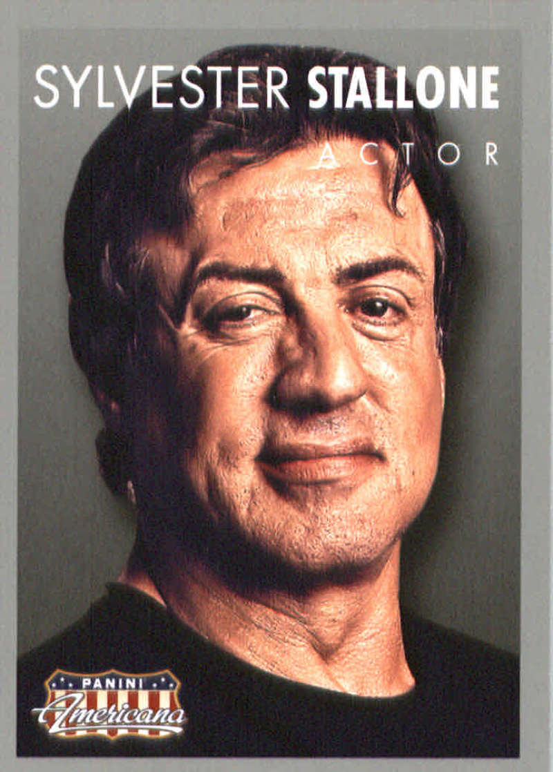 2015 Panini Americana Trading Card #35 Sylvester Stallone V92823 Image 1