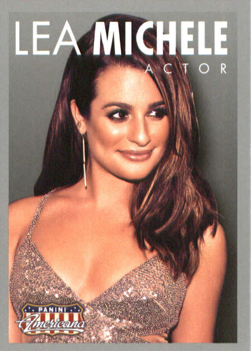 2015 Panini Americana Trading Card #55 Lea Michele V92865 Image 1