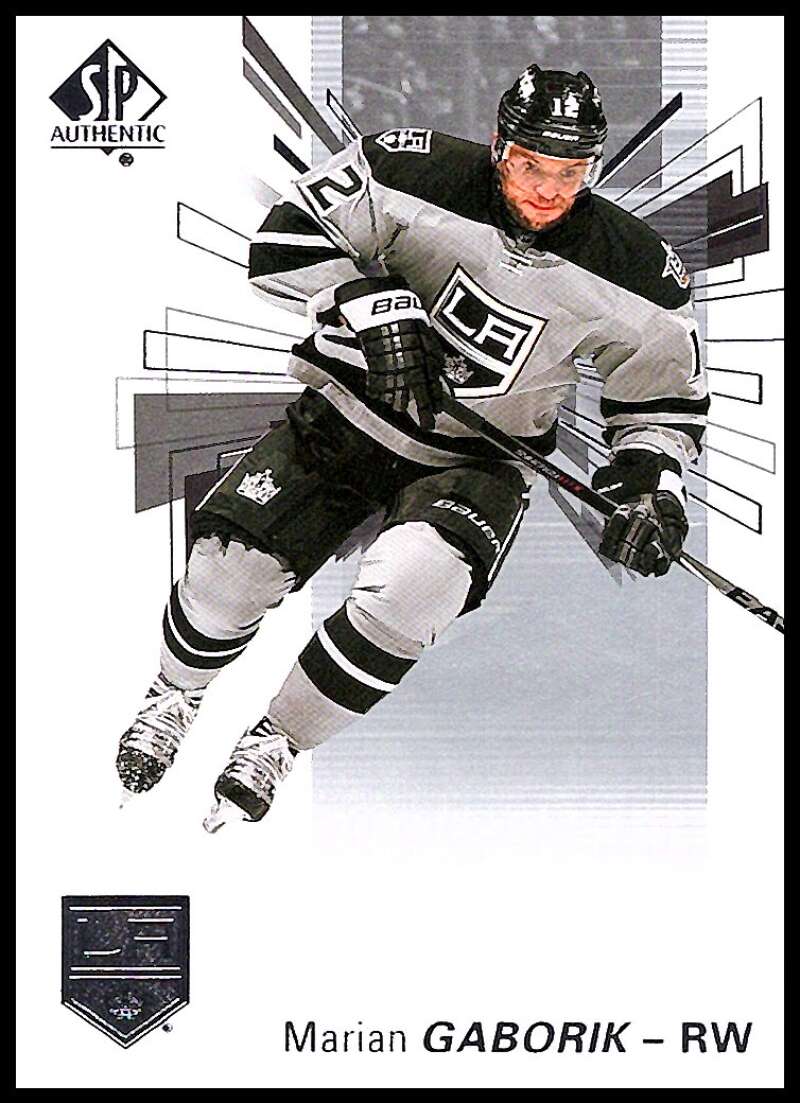 2016-17 Upper Deck SP Authentic #12 Marian Gaborik Los Angeles Kings V93503 Image 1