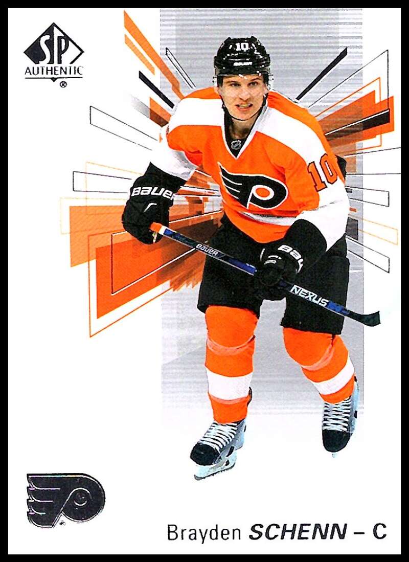 2016-17 Upper Deck SP Authentic #20 Brayden Schenn Philadelphia Flyers V93507 Image 1