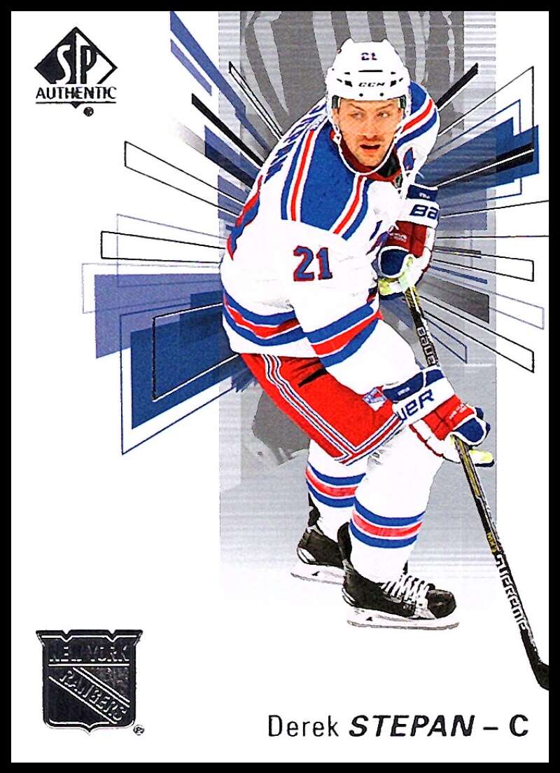 2016-17 Upper Deck SP Authentic #21 Derek Stepan New York Rangers V93508 Image 1
