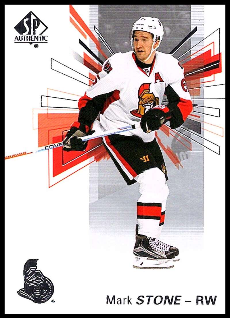 2016-17 Upper Deck SP Authentic #26 Mark Stone Ottawa Senators V93511 Image 1