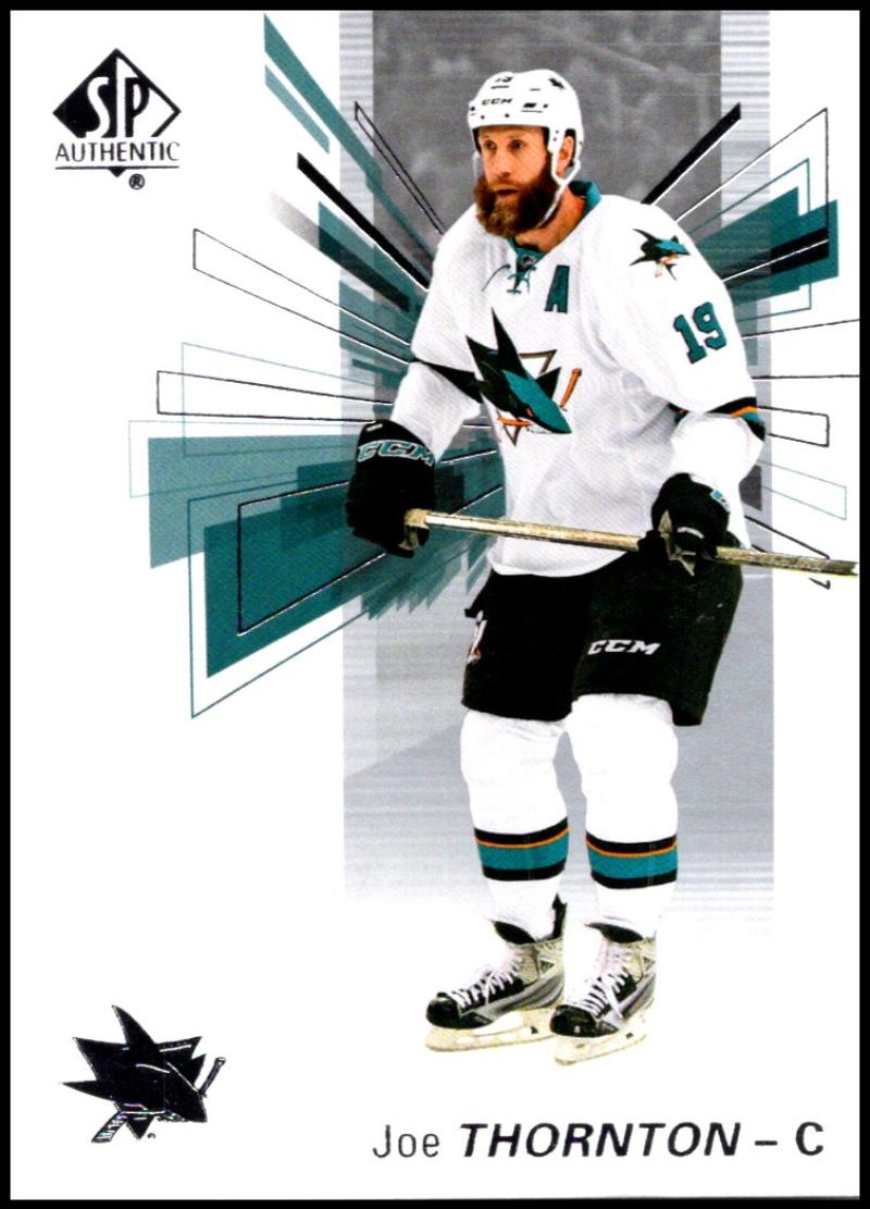 2016-17 Upper Deck SP Authentic #32 Joe Thornton San Jose Sharks V93514 Image 1