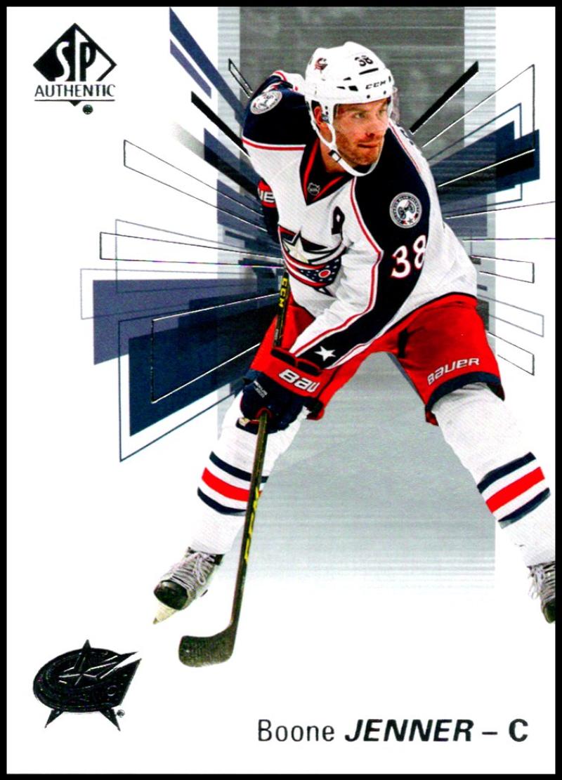 2016-17 Upper Deck SP Authentic #47 Boone Jenner Columbus Blue Jackets V93521 Image 1