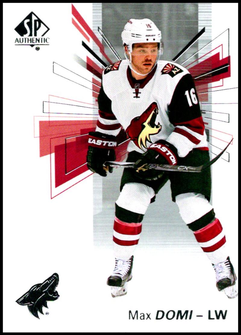2016-17 Upper Deck SP Authentic #48 Max Domi Arizona Coyotes V93522 Image 1