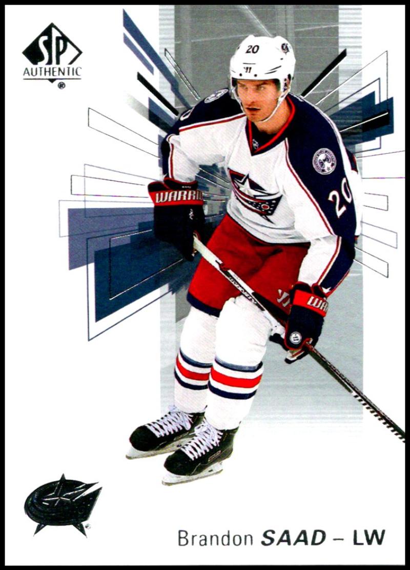 2016-17 Upper Deck SP Authentic #96 Brandon Saad Columbus Blue Jackets V93546 Image 1