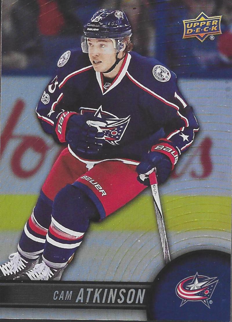 2017-18 Upper Deck Tim Hortons #12 Cam Atkinson Columbus Blue Jackets Image 1