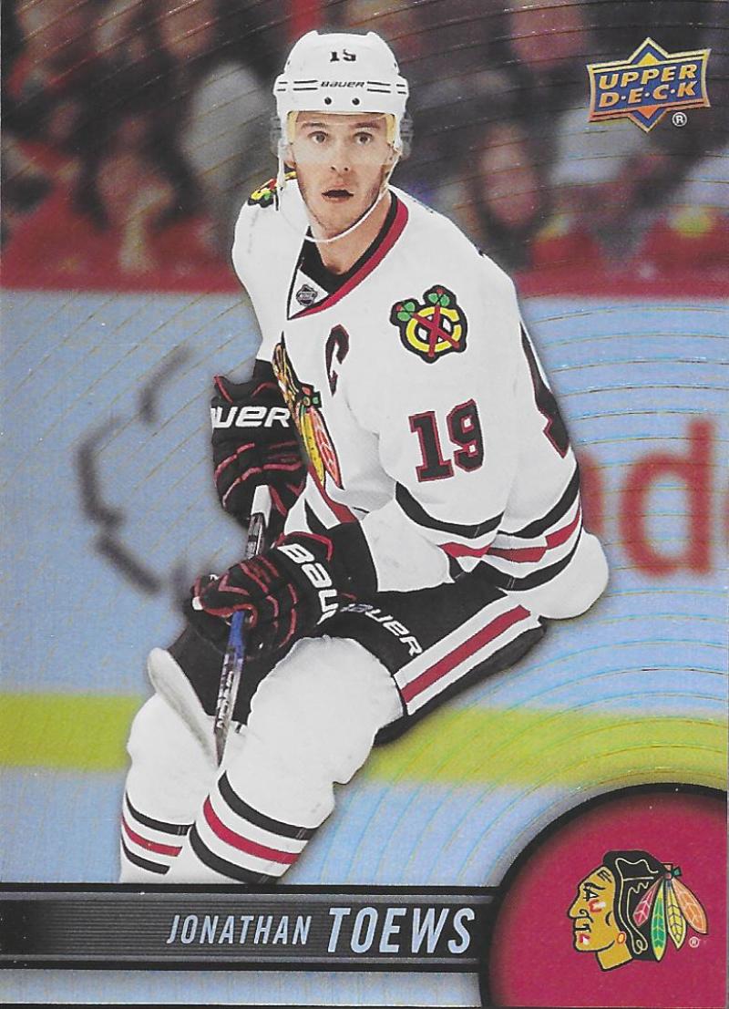 2017-18 Upper Deck Tim Hortons #19 Jonathan Toews Chicago Blackhawks Image 1