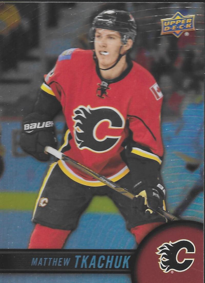 2017-18 Upper Deck Tim Hortons #36 Matthew Tkachuk Calgary Flames Image 1