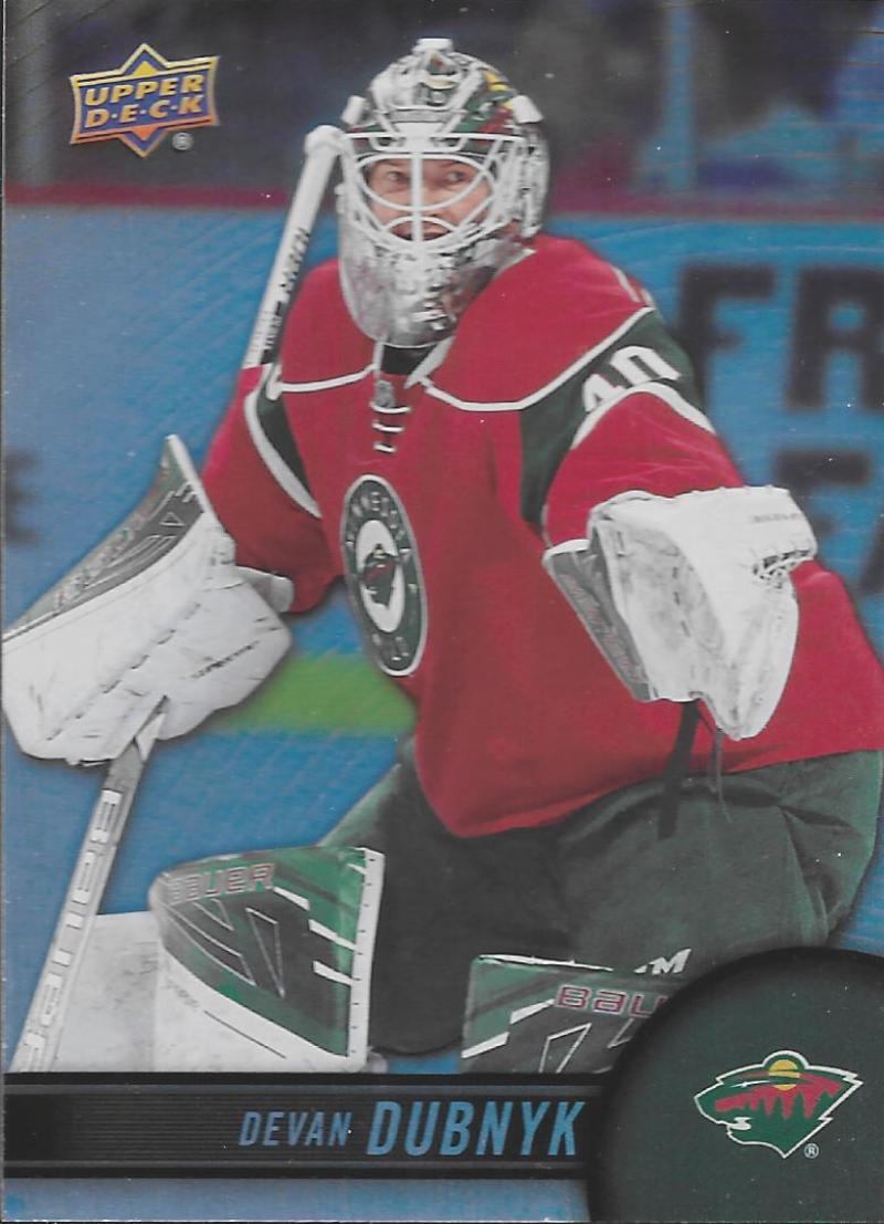 2017-18 Upper Deck Tim Hortons #46 Devan Dubnyk Minnesota Wild Image 1